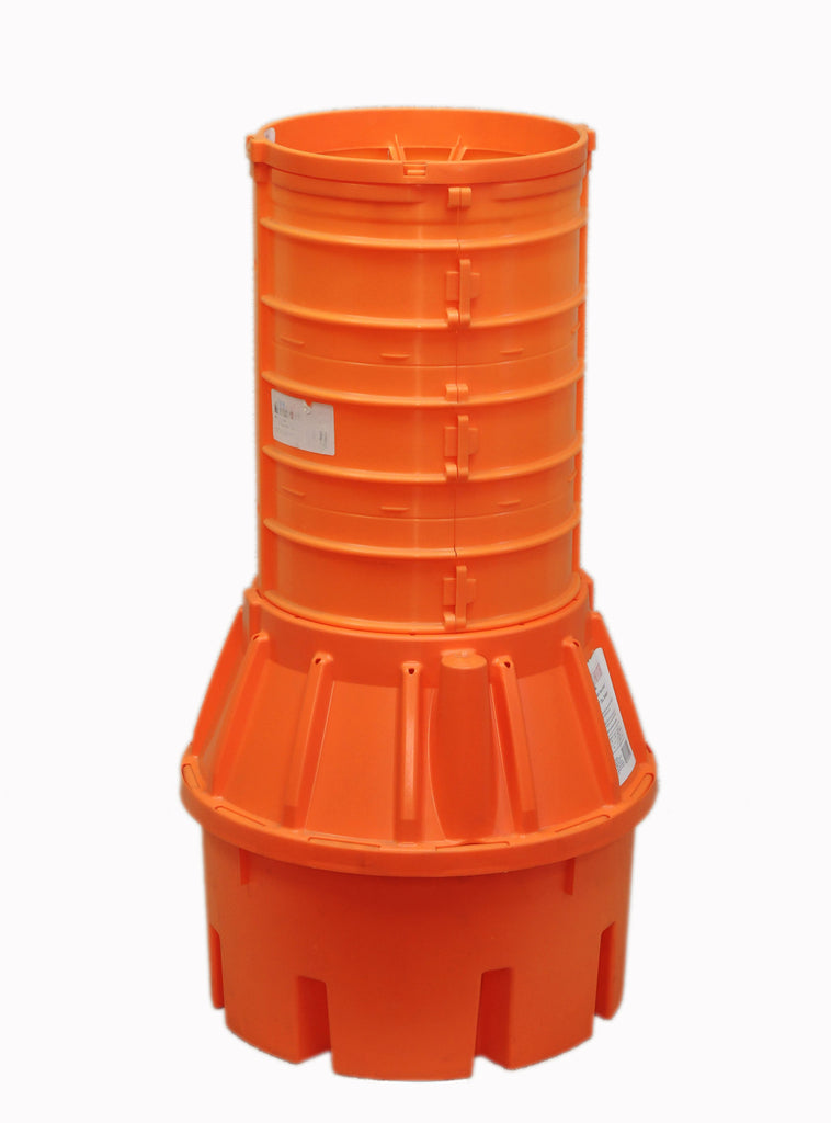 18" FailSafe Pier Footer Kit with Rebar (1 tower) - Atlas Pier Footer