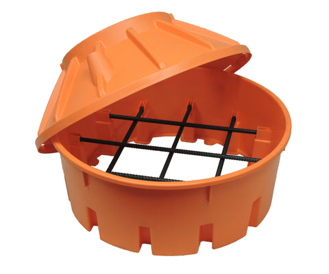 25 Inch Base and Reducer Combo - Atlas Pier Footer